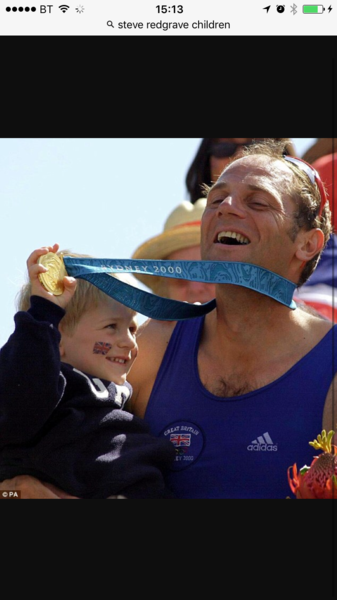 To be irritated by Mo Farah getting his children on the track for photos...