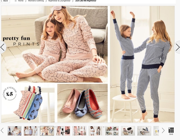 Matching family pyjamas