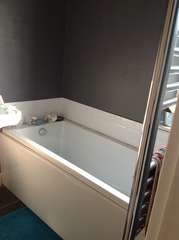Does anyone have a dark dramatic bathroom?