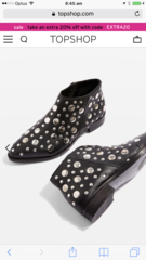 Damaged Topshop Boots