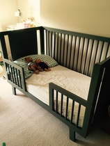 Sale crib and toddler bed sparrow model from Oeuf