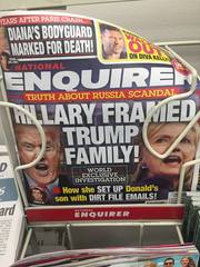 Is this just real life? Is this just fantasy? ScaraMooch, keep your hands away from me. Trump continued