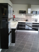 How can I make this kitchen LESS modern?!