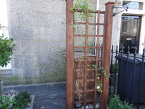 How do you hide your wheely bins?