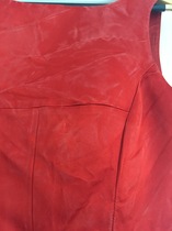 D'you think this dress can be saved? Dry clean only went in washing machine (With pics)
