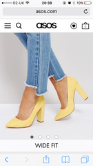 Why Can't I find yellow court shoes?