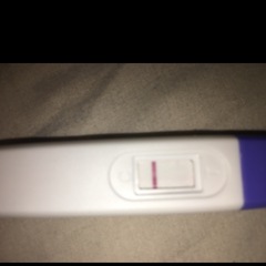 Very faint tests what gives?