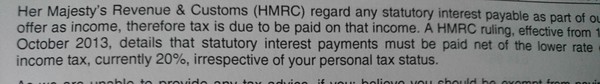 PPI payout and tax credits