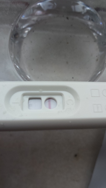 Confusing pregnancy test result