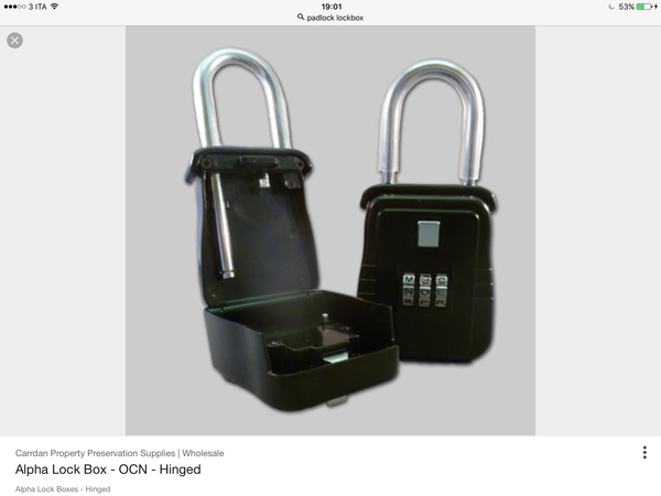 Key lock box for cleaner - suggestions?