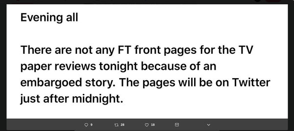 Westminstenders: The wrong homework