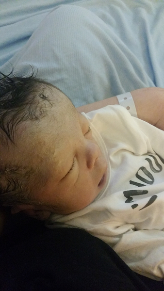 DS1 was born sleeping **trigger warning - image that some may find upsetting. Trigger warning added by MNHQ**