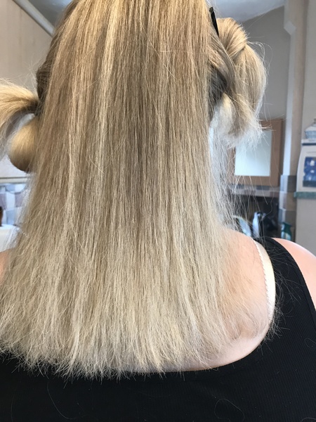 Ohhh fuck. Is my hair going to go green?