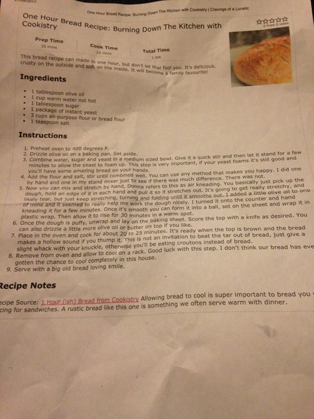Share your best bread recipe please.