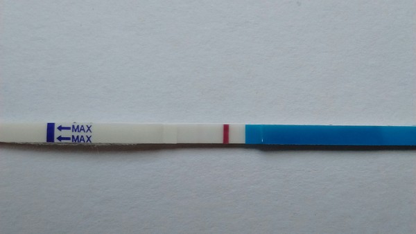 V v faint line?