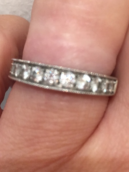 Princess Cut Eternity Ring