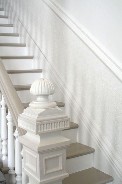 Anyone got coloured wooden stairs?