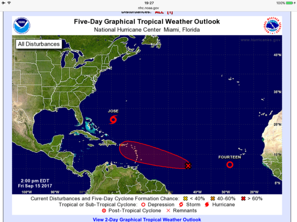 US (and other places) Hurricane season