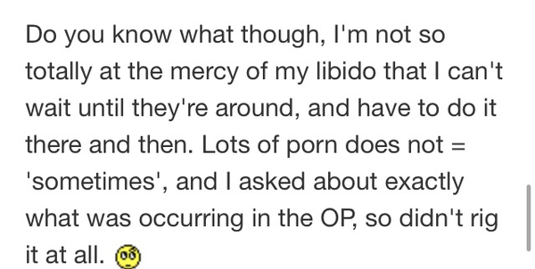 Porn and insecurity