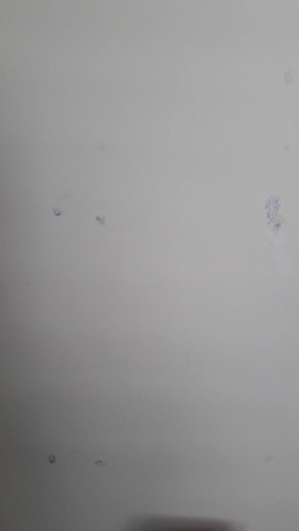 Blu Tack marks on painted walls - please can you tell me how to remove?