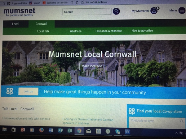 Mumsnet local. I don't live where you tell me I live