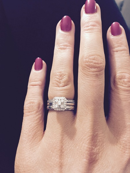 Princess Cut Eternity Ring