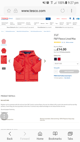Warmish raincoat for toddler boy??
