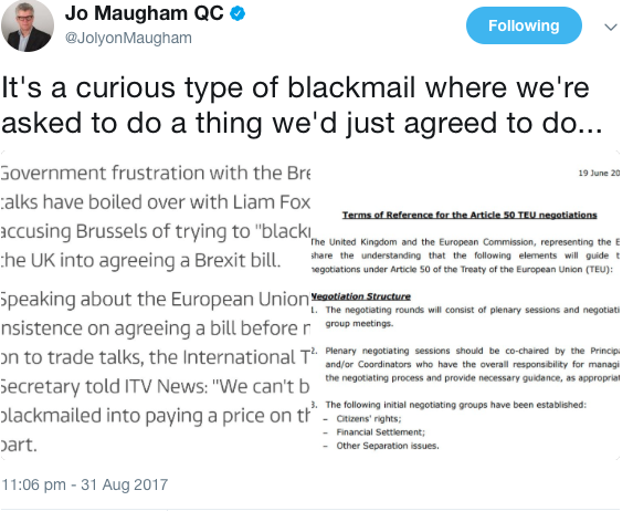 Westminstenders: The wrong homework