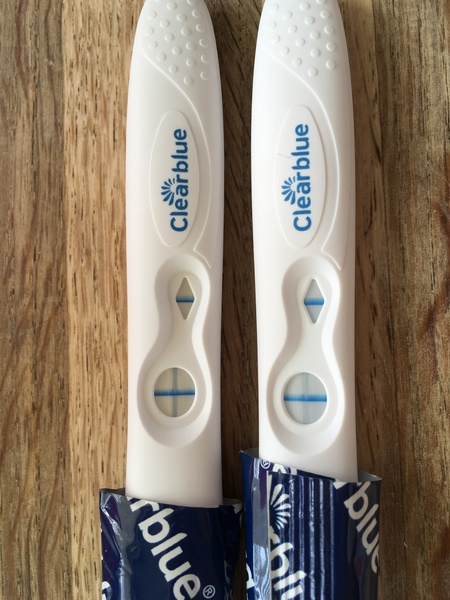 Clear blue-positive?