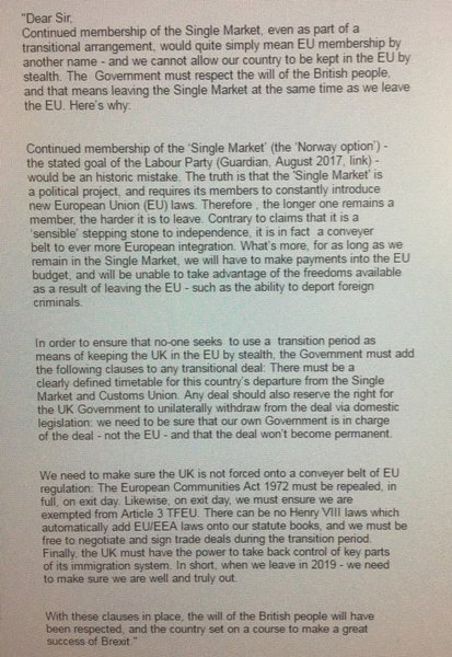 Westminstenders: The wrong homework