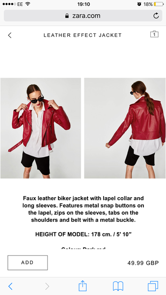 Do you like this jacket? Do I suit it?