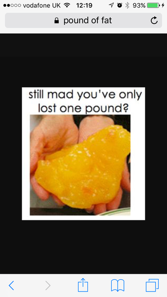 Unreasonably disappointed by weight loss this week