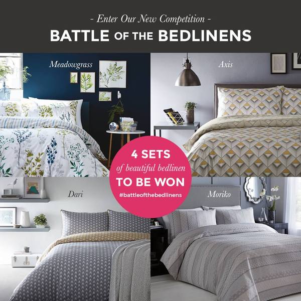 Win 1 of 4 Beautiful Bedlinen Sets