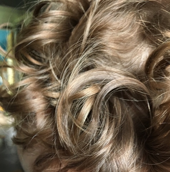 How to make DS's curly hair less scruffy (photo attached)