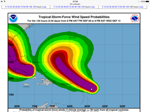 US (and other places) Hurricane season