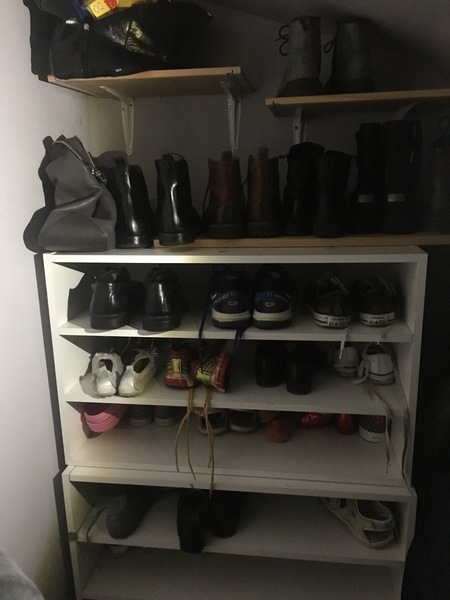 Shoe storage