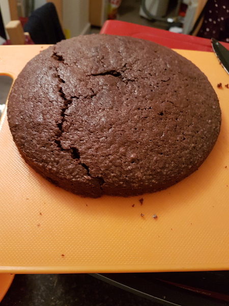 To ask how the hell you would ice a choc orange cake?