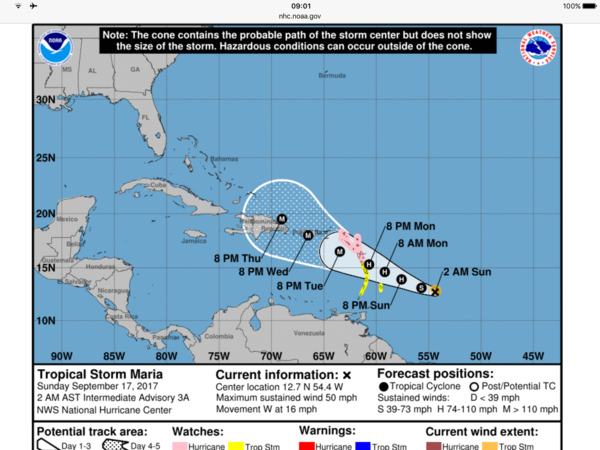 US (and other places) Hurricane season