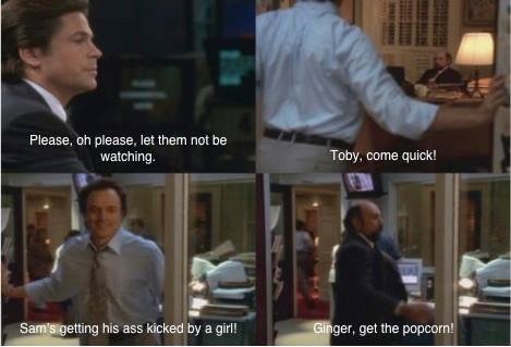 I know I am VERY late to the party but loving The West Wing
