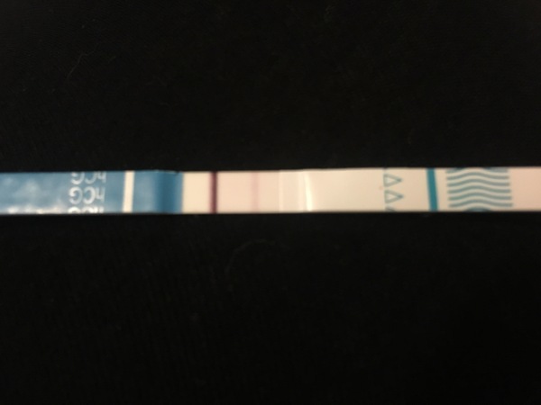 Very faint line on test. Second opinion?
