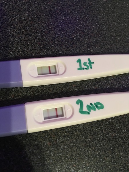 Evaparation line or a positive test