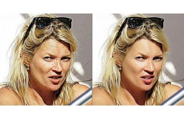 to think iPad/iPhone selfies magnify skin imperfections?