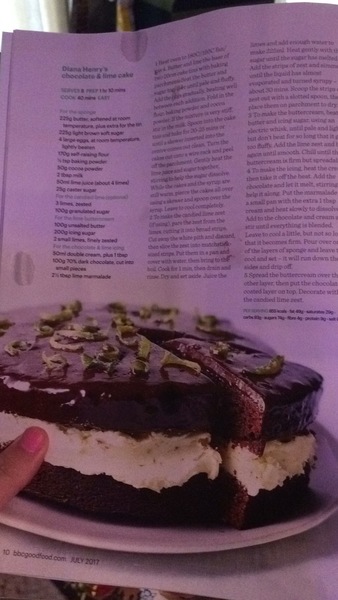 To add lime.... (curdling?!?)