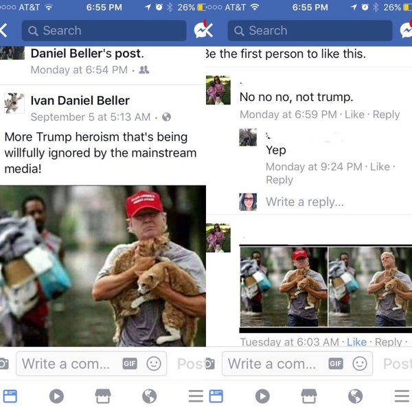 In the dim corner, we have Trump! In the dictator corner, we have Kim! Or is that mixed up?