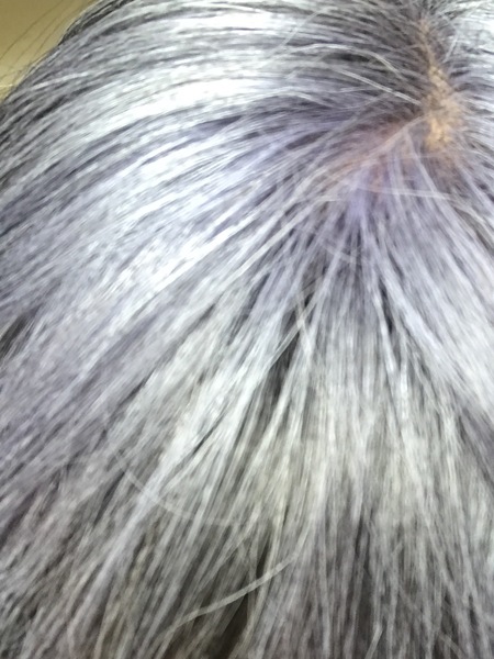 Anyone dyed greying hair (bright) blue? Advice wanted