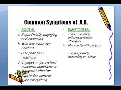 What causes attachment disorder if there was no trauma?
