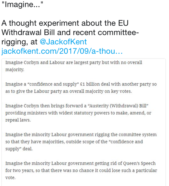 Westminstenders: The beginning of the dictatorship and the end of Boris?