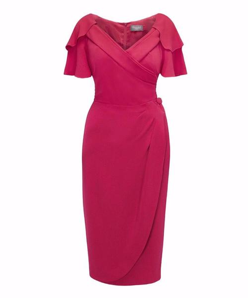 Please find me a dress for a posh wedding