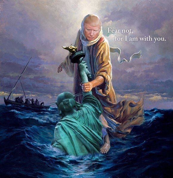 In the dim corner, we have Trump! In the dictator corner, we have Kim! Or is that mixed up?