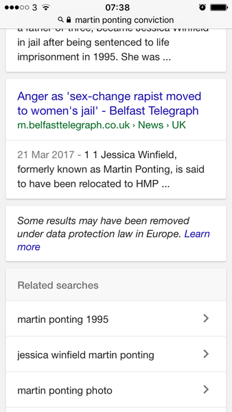 Pink News - you can't deadname a rapist